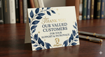 Thank You Cards - For Customers 1