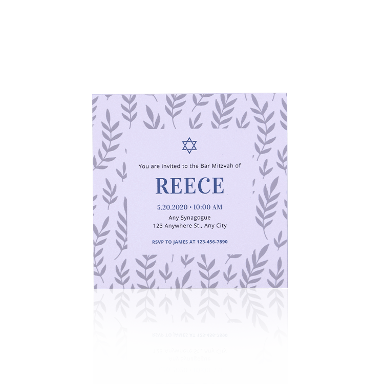 Bar Mitzvah Invitations 3