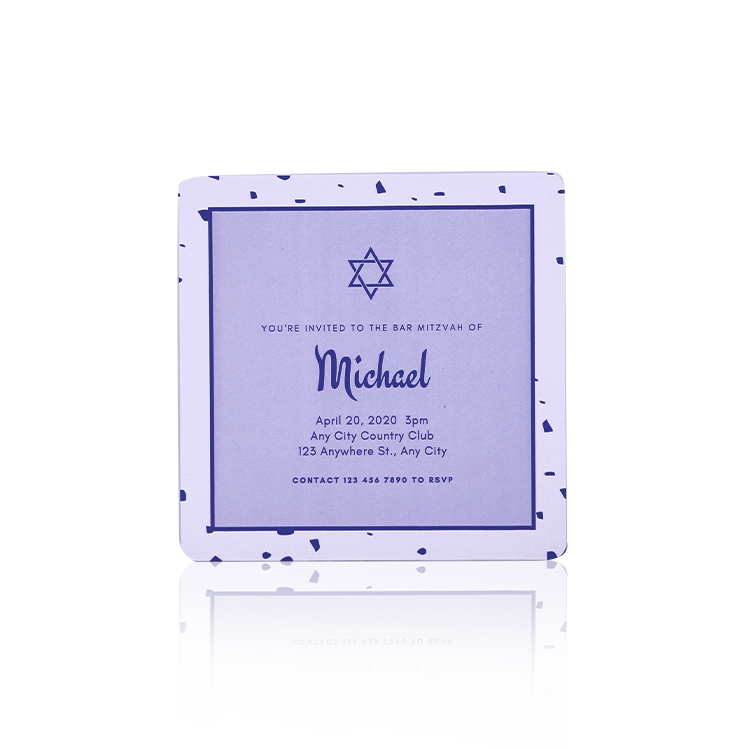 Bar Mitzvah Invitations 4