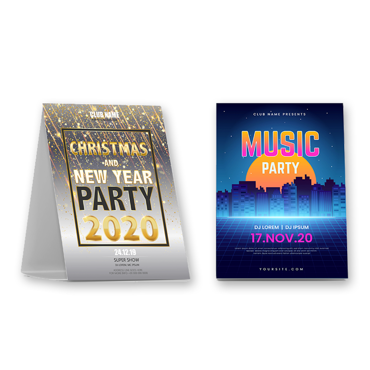 Table Tents D