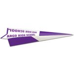 Traditional Fold Paper Airplane (Pre-Creased Board Stock) 1