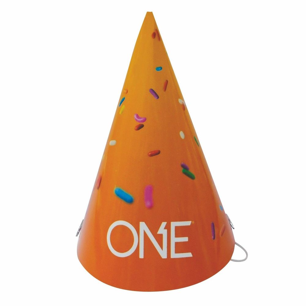 Party Costume Hat Full Color w/ Elastic Band 2