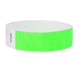 ¾" Tyvek® Custom Solid Color Wristbands with Black Imprint 7
