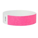 ¾" Tyvek® Custom Solid Color Wristbands with Black Imprint 9