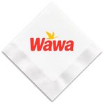 3-Ply White Beverage Napkin 1