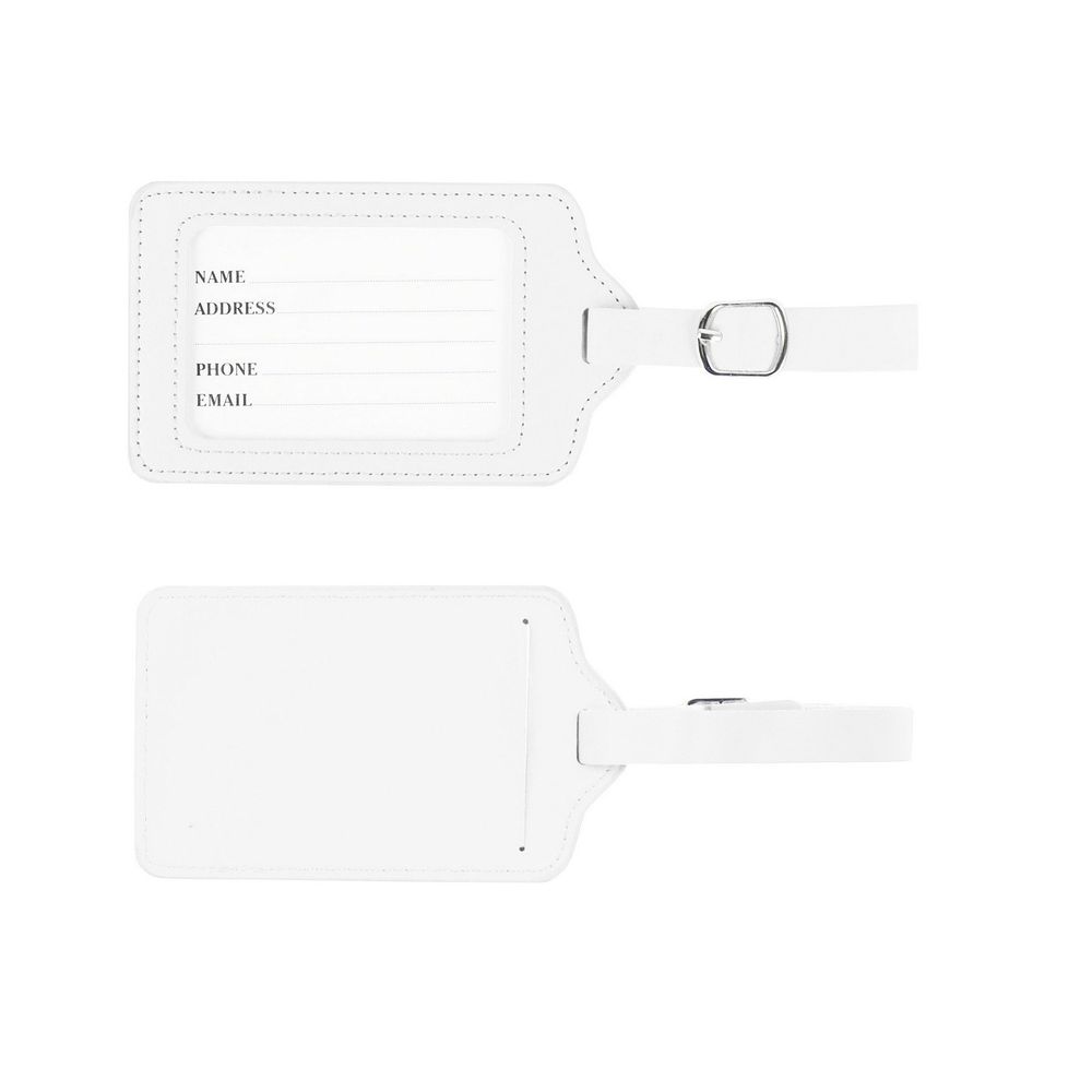 PU Leather Luggage Tag 3