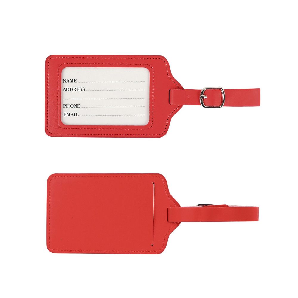 PU Leather Luggage Tag 7
