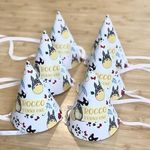 Party Costume Hat Full Color w/ Elastic Band 5