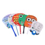Stock Shaped Full Color Hand Fans 2