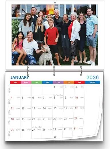 Personalized Calendars for 2026/2027 3