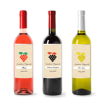 Laser Cut Wine Labels 1