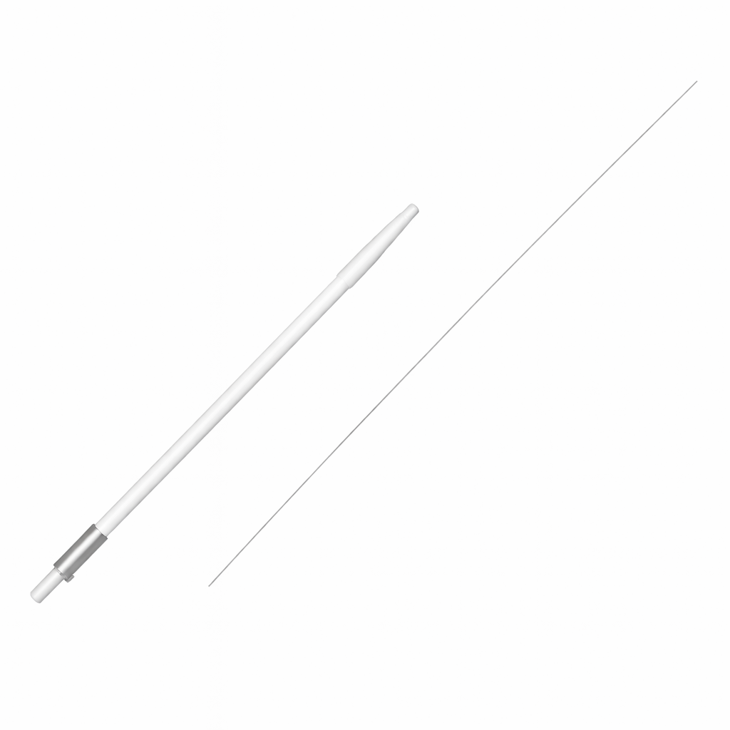 White Telescopic Pole
