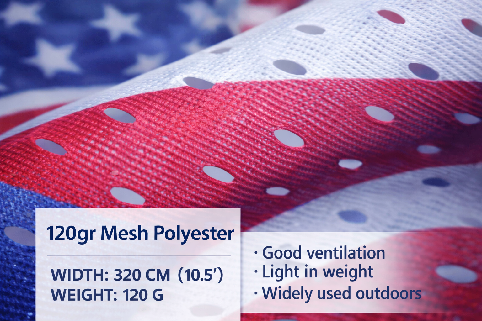 120gr Mesh Polyester Banners 6