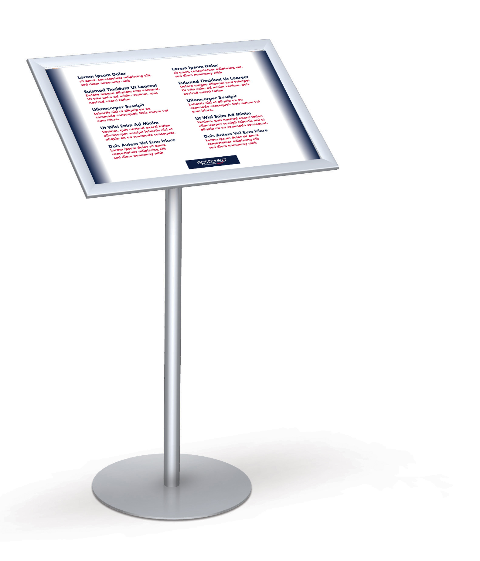 Single Straight Pedestal