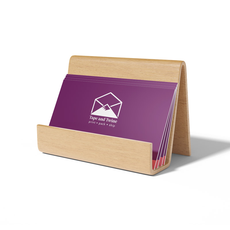 Suede Business Cards