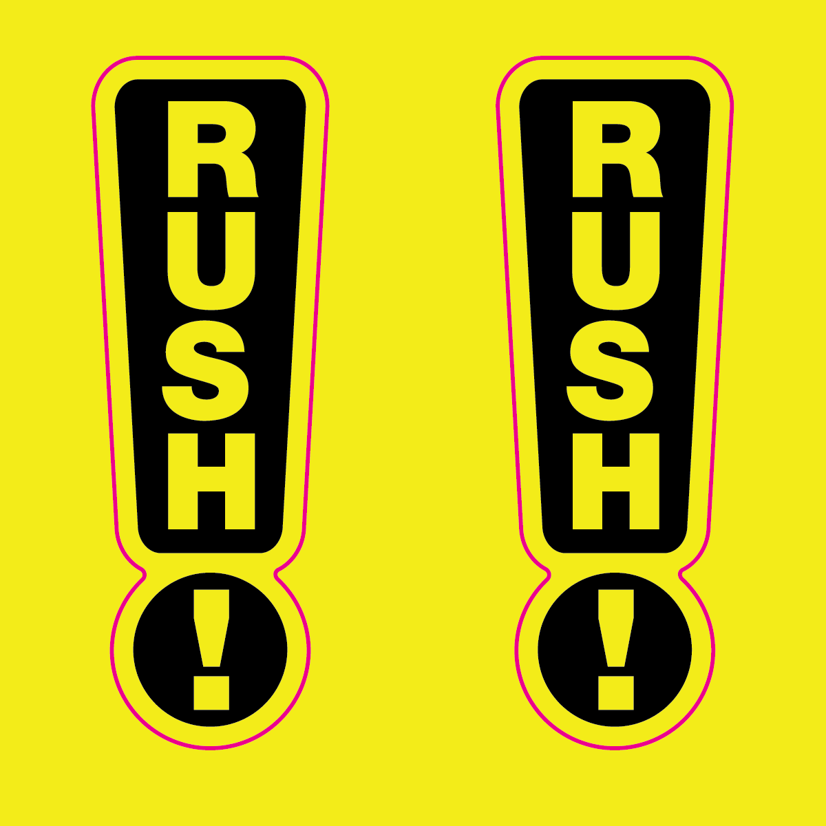 Fluorescent - Yellow - Permanent 1