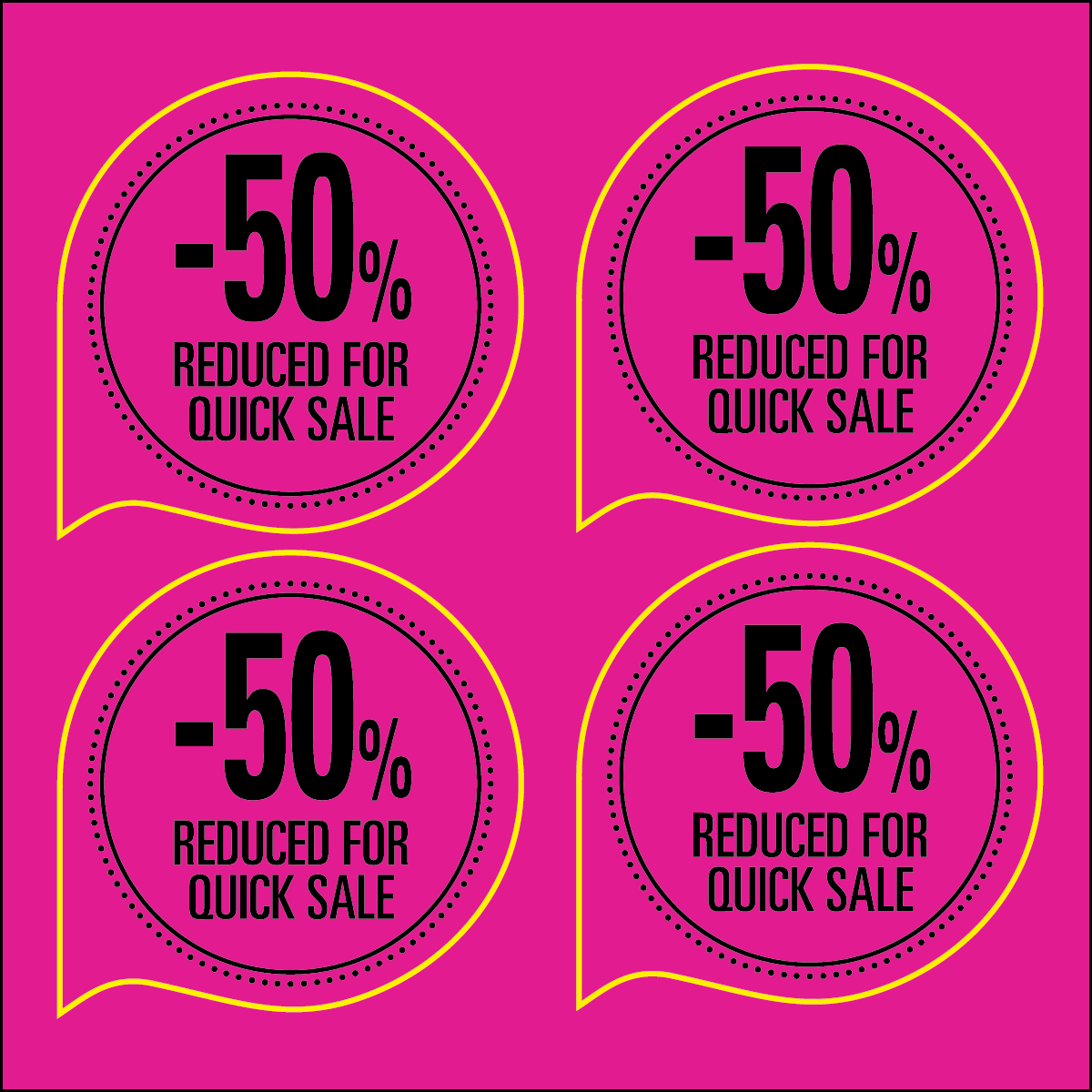 Fluorescent - Pink - Permanent 1