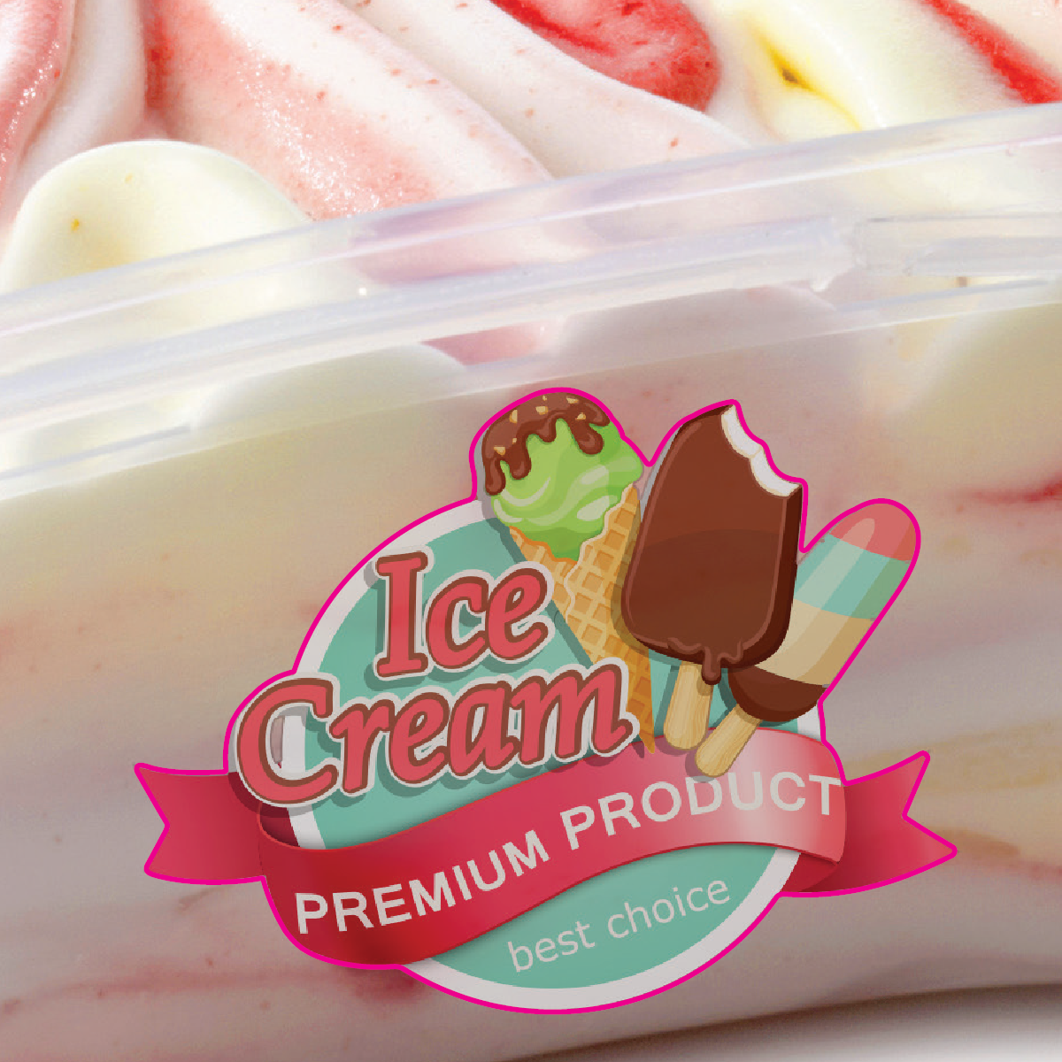 Gloss Freezer - Permanent - White 1