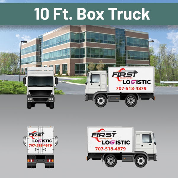 10 ft. BOX TRUCK - Vehicle Graphics