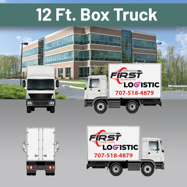 12 ft. BOX TRUCK - Vehicle Graphics