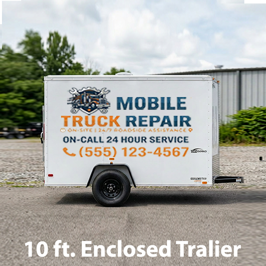 10 ft. Enclosed Trailer