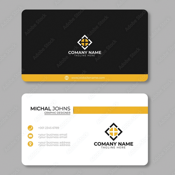 European Business Cards 3.35x2.17