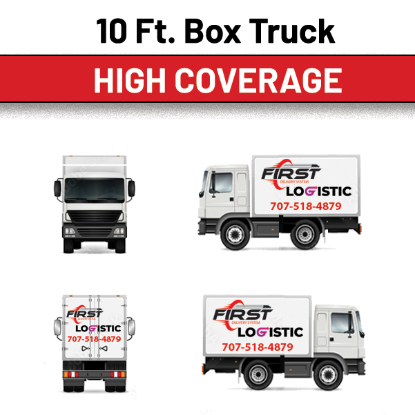 10 ft. BOX TRUCK - Vehicle Graphics 3