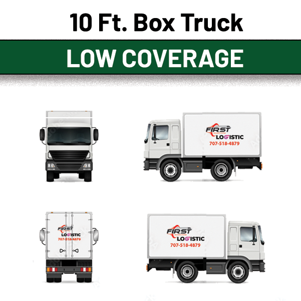10 ft. BOX TRUCK - Vehicle Graphics 1