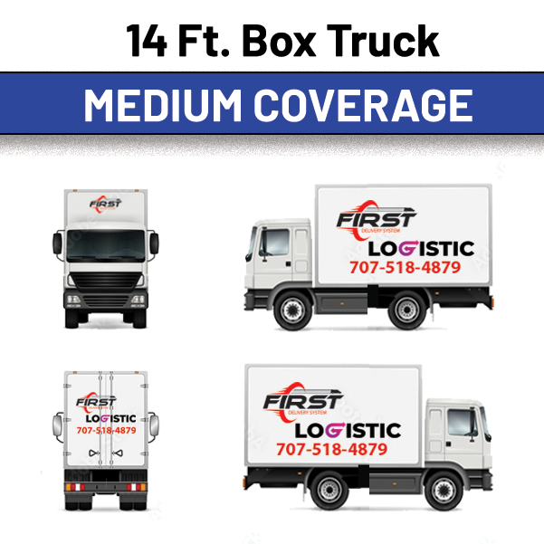 14 ft. BOX TRUCK - Vehicle Graphics 2