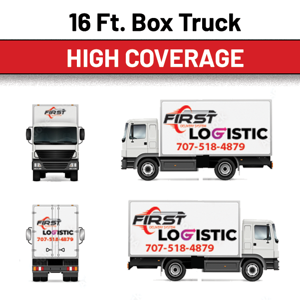 16 ft. BOX TRUCK - Vehicle Graphics 3