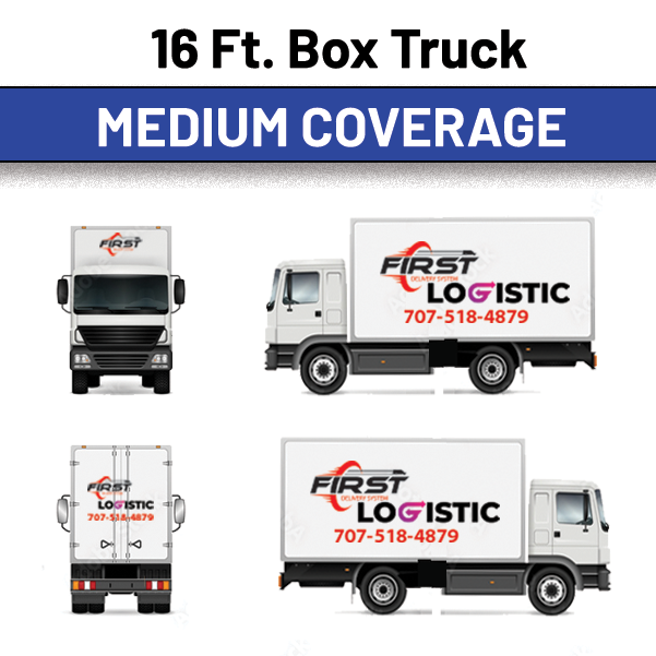 16 ft. BOX TRUCK - Vehicle Graphics 2