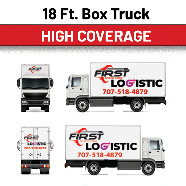 18 ft. BOX TRUCK - Vehicle Graphics 3