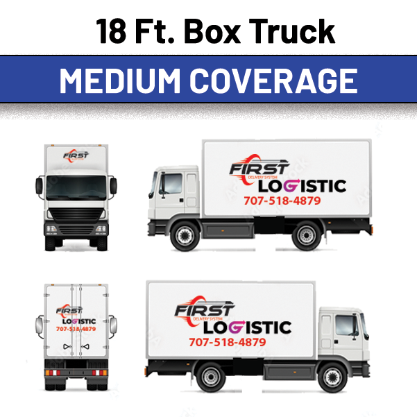 18 ft. BOX TRUCK - Vehicle Graphics 2