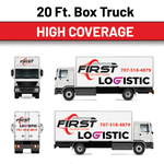 20 ft. BOX TRUCK - Vehicle Graphics 3