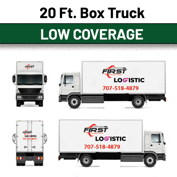 20 ft. BOX TRUCK - Vehicle Graphics 1