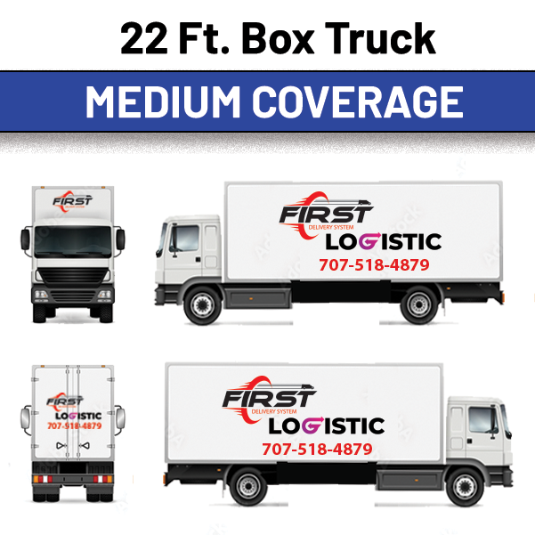 22 ft. BOX TRUCK - Vehicle Graphics 2