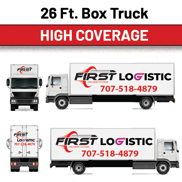 26 ft. BOX TRUCK - Vehicle Graphics 3