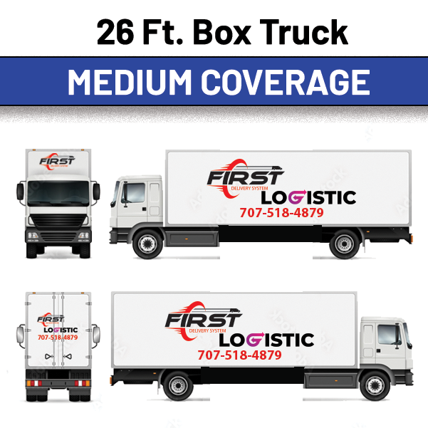 26 ft. BOX TRUCK - Vehicle Graphics 2