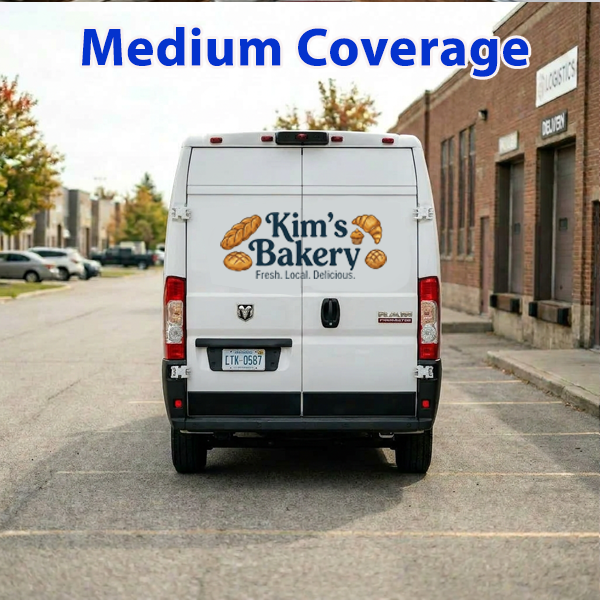 LOW COVERAGE VAN BACK