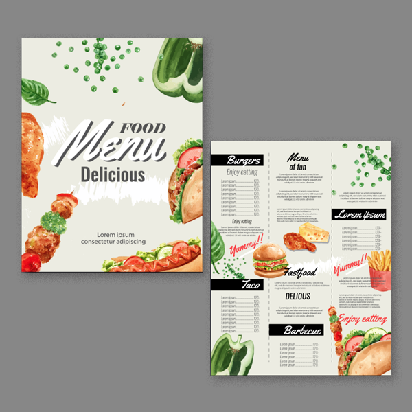 Restaurant Menus Paper & Plastic 6