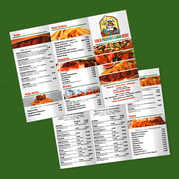 Restaurant Menus Paper & Plastic 3