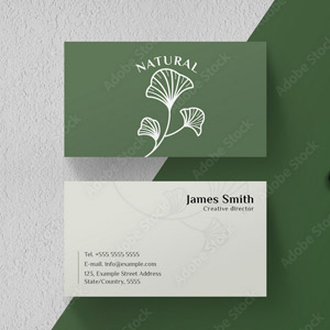 European Business Cards 3.35x2.17 3