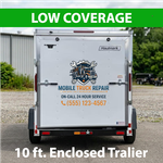 10 ft. Enclosed Trailer, Low Coverage