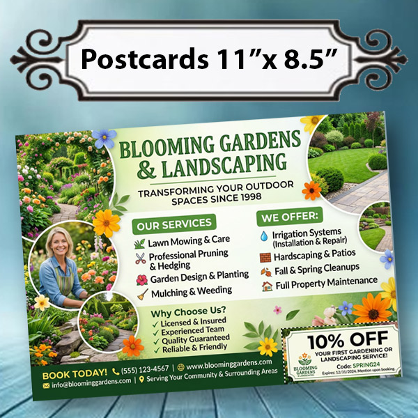 Postcard 8.5x11