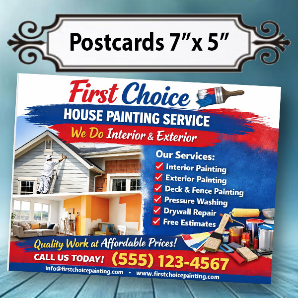 Postcard 7 x 5