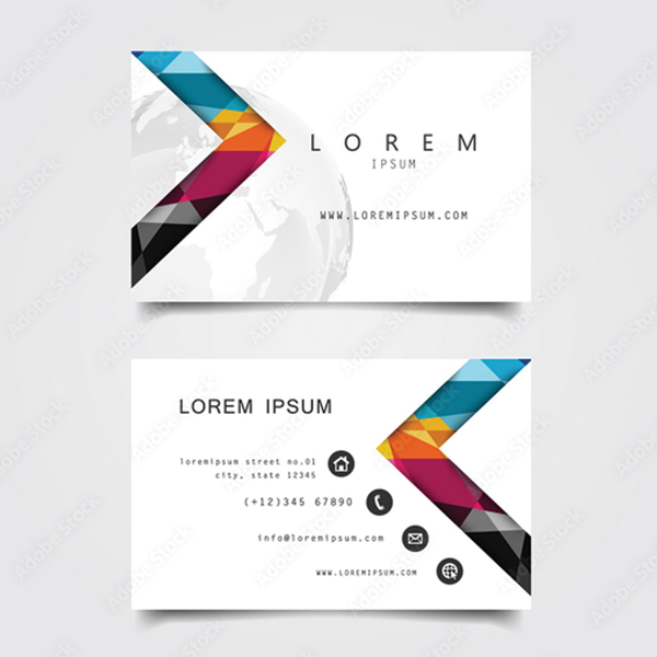 European Business Cards 3.35x2.17 5
