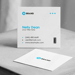 Square Business Cards 2 x 2 1