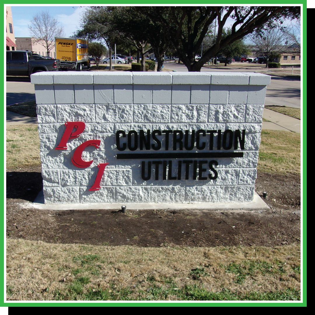 Monument Sign J