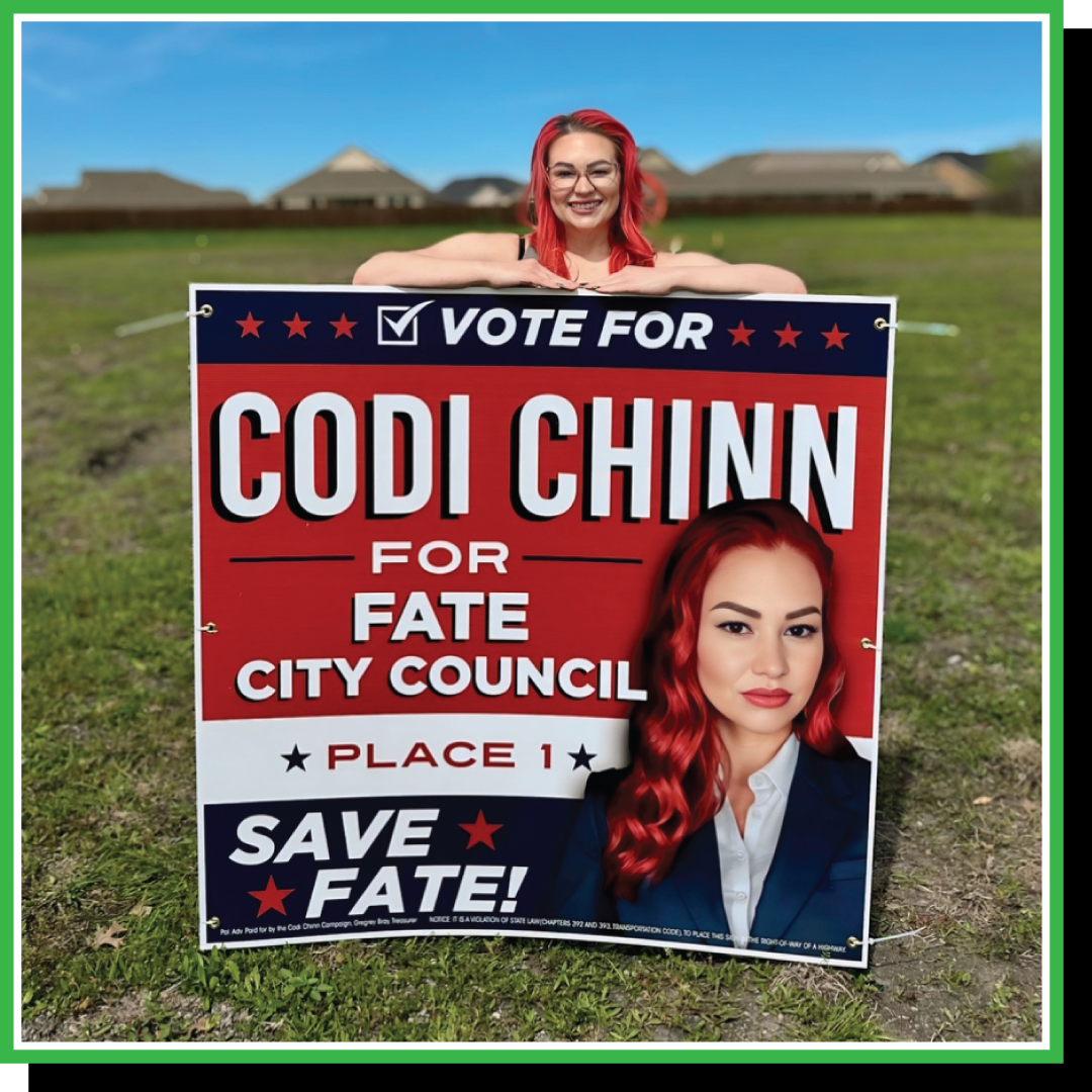Political Campaign Sign A