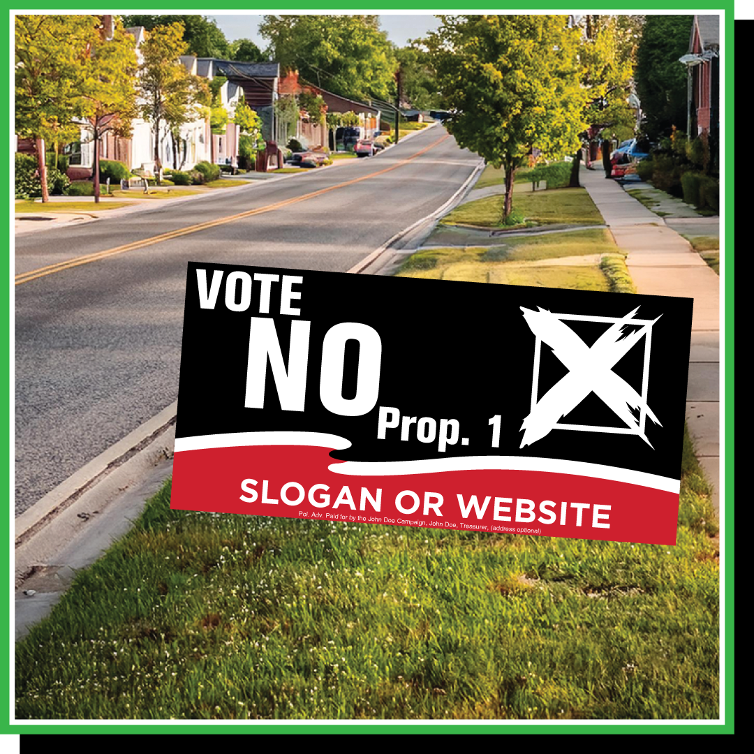 Political Campaign Sign G